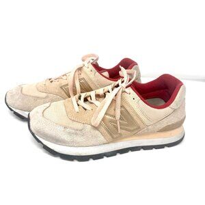New Balance Womens size 9 suede sneakers 574 Pink WL574DL2